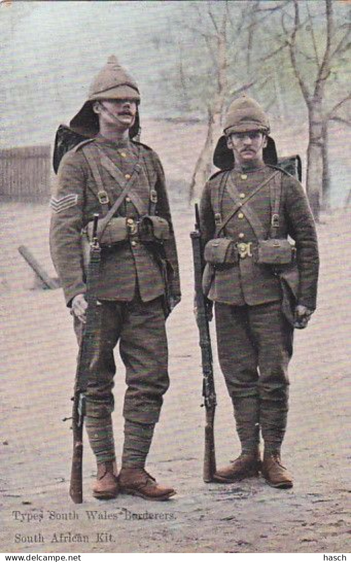 1830	19	South African Kit, Types South Eales Borderers. - South Africa