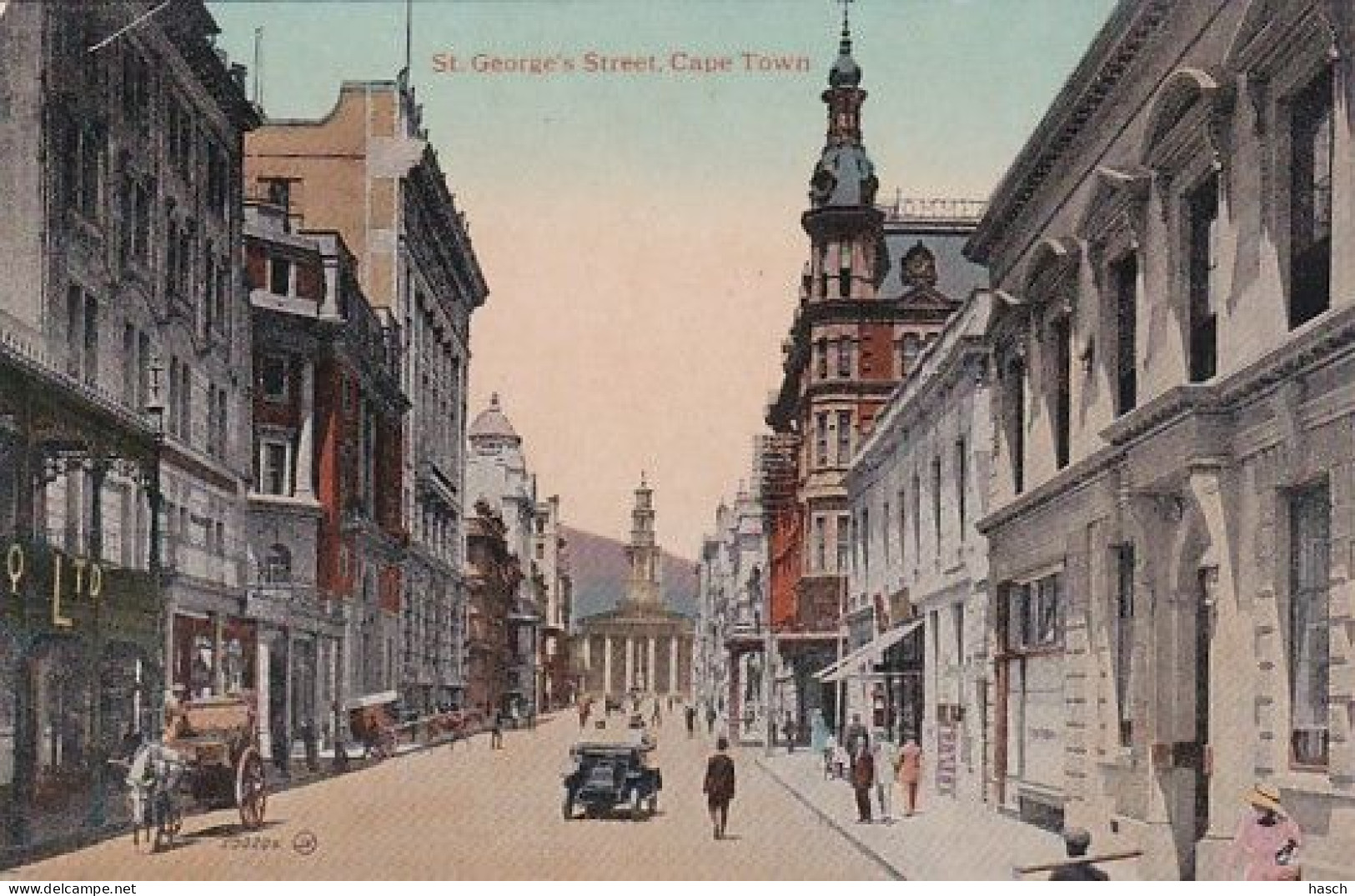 1830	8	Cape Town, St George’s Street (see Corners) - Afrique Du Sud