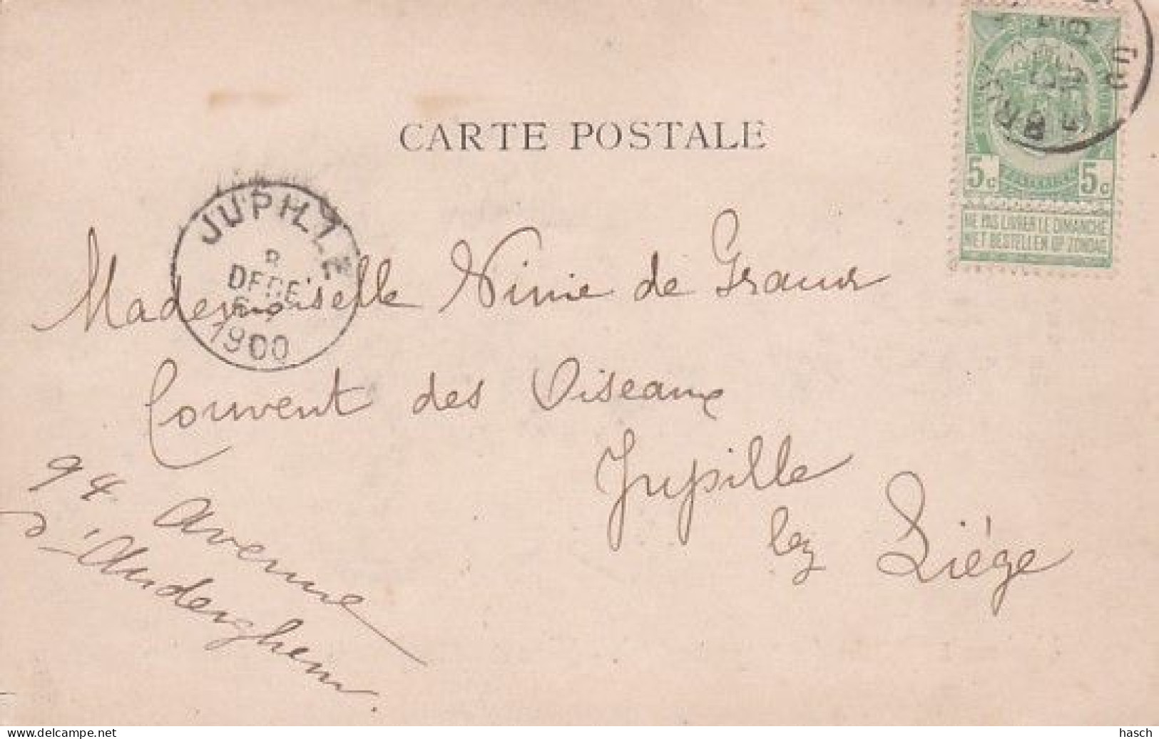 1830	5	Prétoria, Une Rue à Prétoria - Eene Straat Le Prétoria (by Regenweder) (postmark 1900) - South Africa