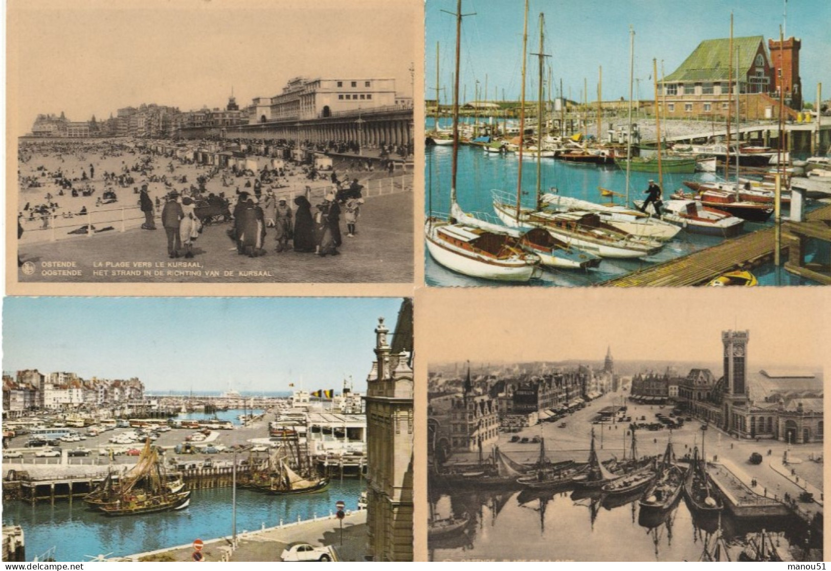 Belgique - OSTENDE - Lot De 8 CP - Oostende