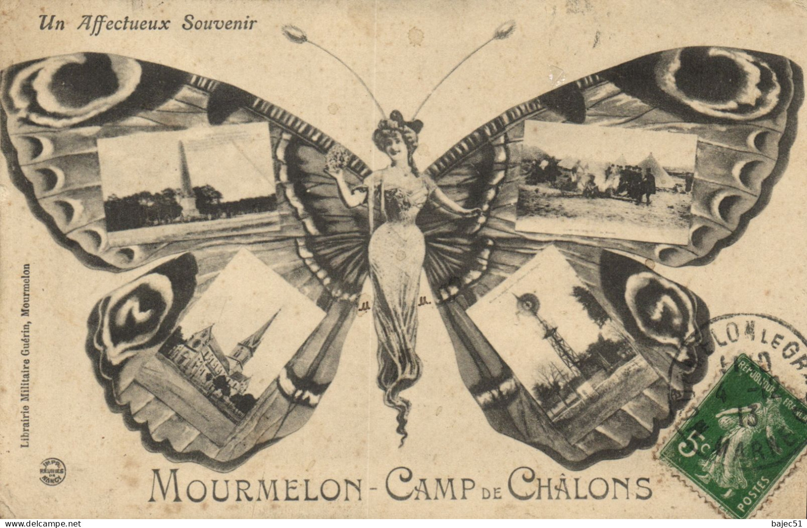 Un Affectueux Souvenir - Mourmelon - Camp De Chalons - Mourmelon Le Grand