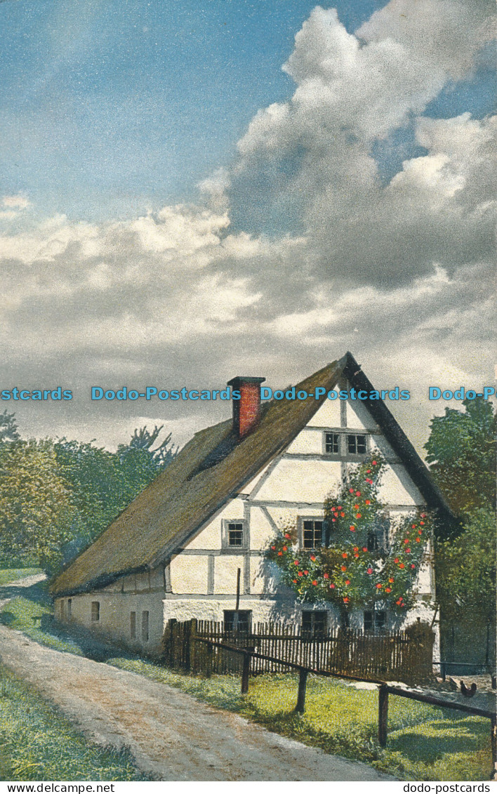 R001524 Old Postcard. House And Trees. Photochromie - Monde