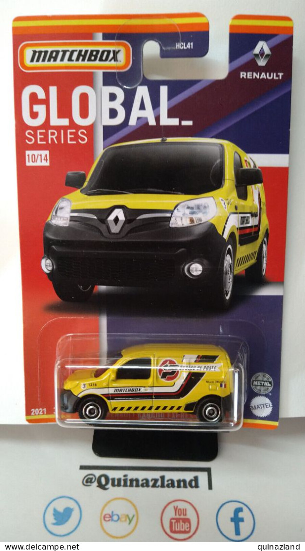 Matchbox Série Global Renault Kangoo Express (NP50) - Matchbox (Mattel)