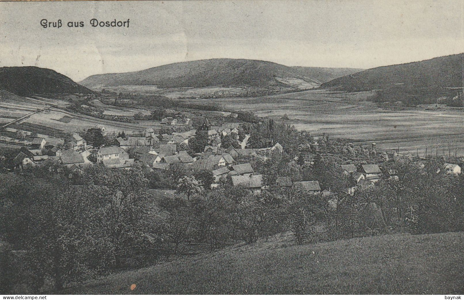 DE398  --  GRUSS AUS  DOSDORF  --  1920 - Autres & Non Classés