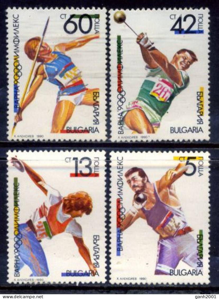 Bulgaria 1990 / Barcelona 1992 Olympic Games MNH Juegos Olímpicos Olympische Spiele / Hd44  5-12 - Ete 1992: Barcelone