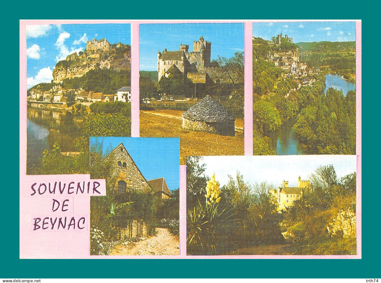 24 Beynac ( Château, Vallée, Yucca, Multivues ) - Otros & Sin Clasificación