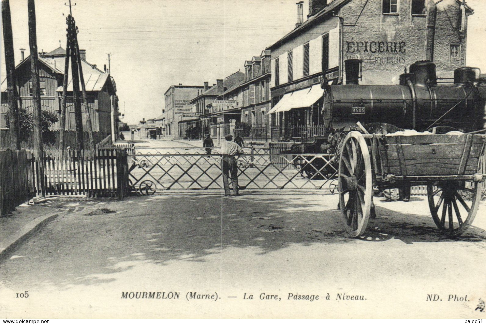 Mourmelon - La Gare, Passage à Niveau "épicerie" - Mourmelon Le Grand