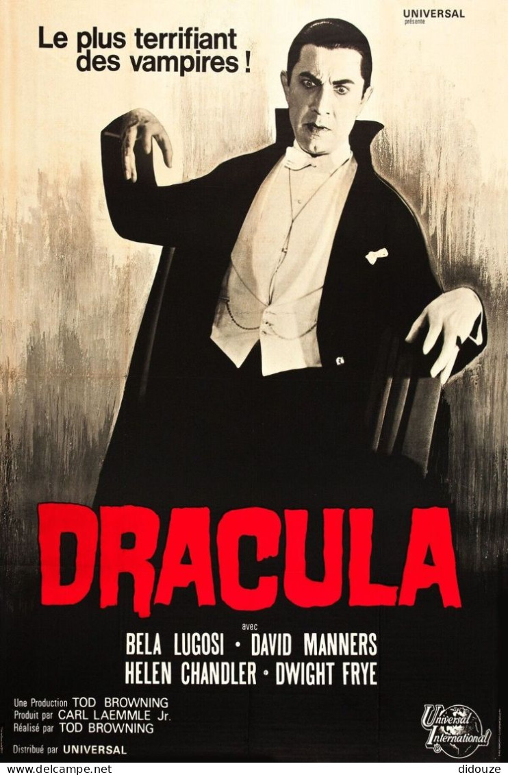 Cinema - Dracula - Bela Lugosi - Illustration Vintage - Affiche De Film - CPM - Carte Neuve - Voir Scans Recto-Verso - Affiches Sur Carte
