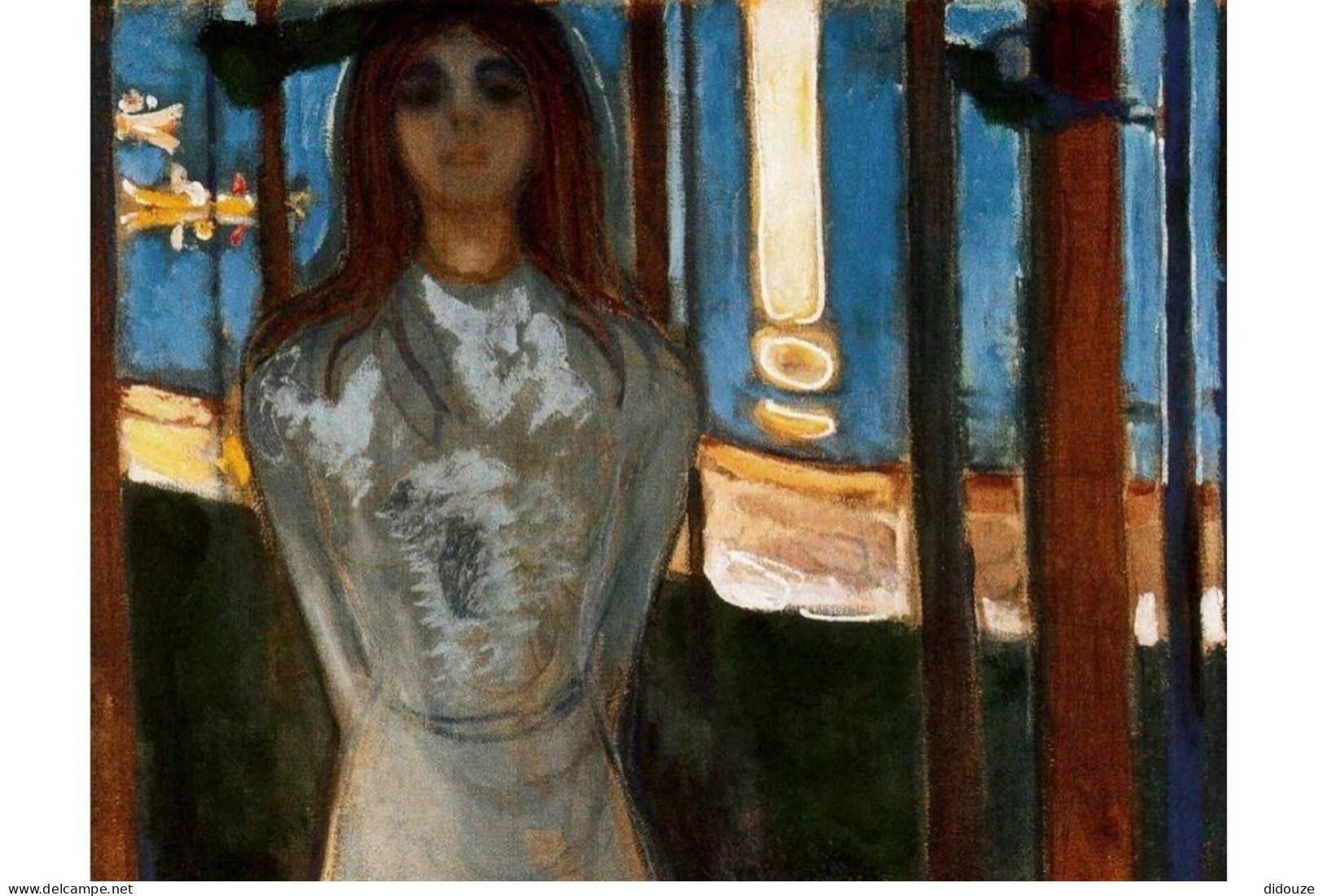 Art - Peinture - Edvard Munch - Nuit D'été - CPM - Carte Neuve - Voir Scans Recto-Verso - Peintures & Tableaux