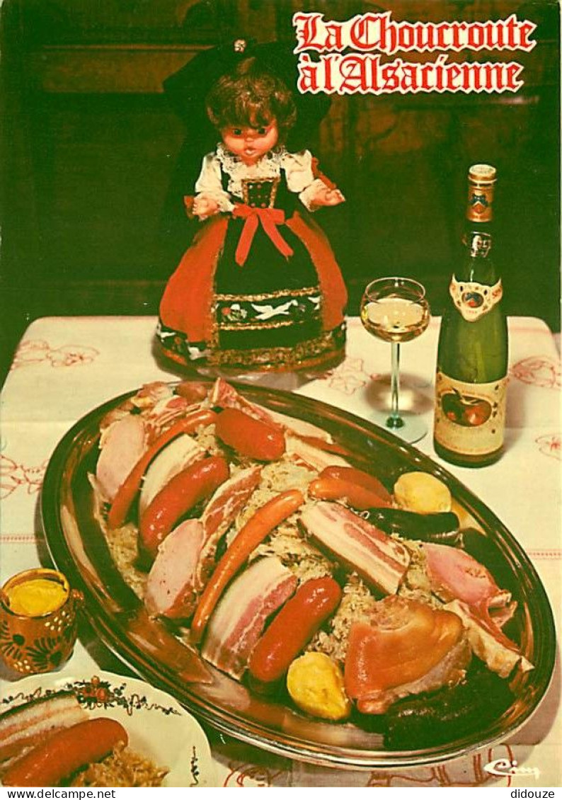 Recettes De Cuisine - Choucroute Alsacienne - Gastronomie - CPM - Voir Scans Recto-Verso - Recettes (cuisine)