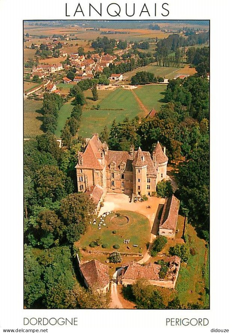 Chateaux - Château De Lanquais - Vue Aérienne - Dordogne - Carte Neuve - CPM - Voir Scans Recto-Verso - Schlösser