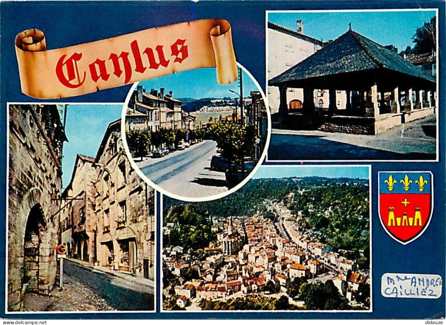 82 - Caylus - Multivues - Blasons - CPM - Voir Scans Recto-Verso - Caylus