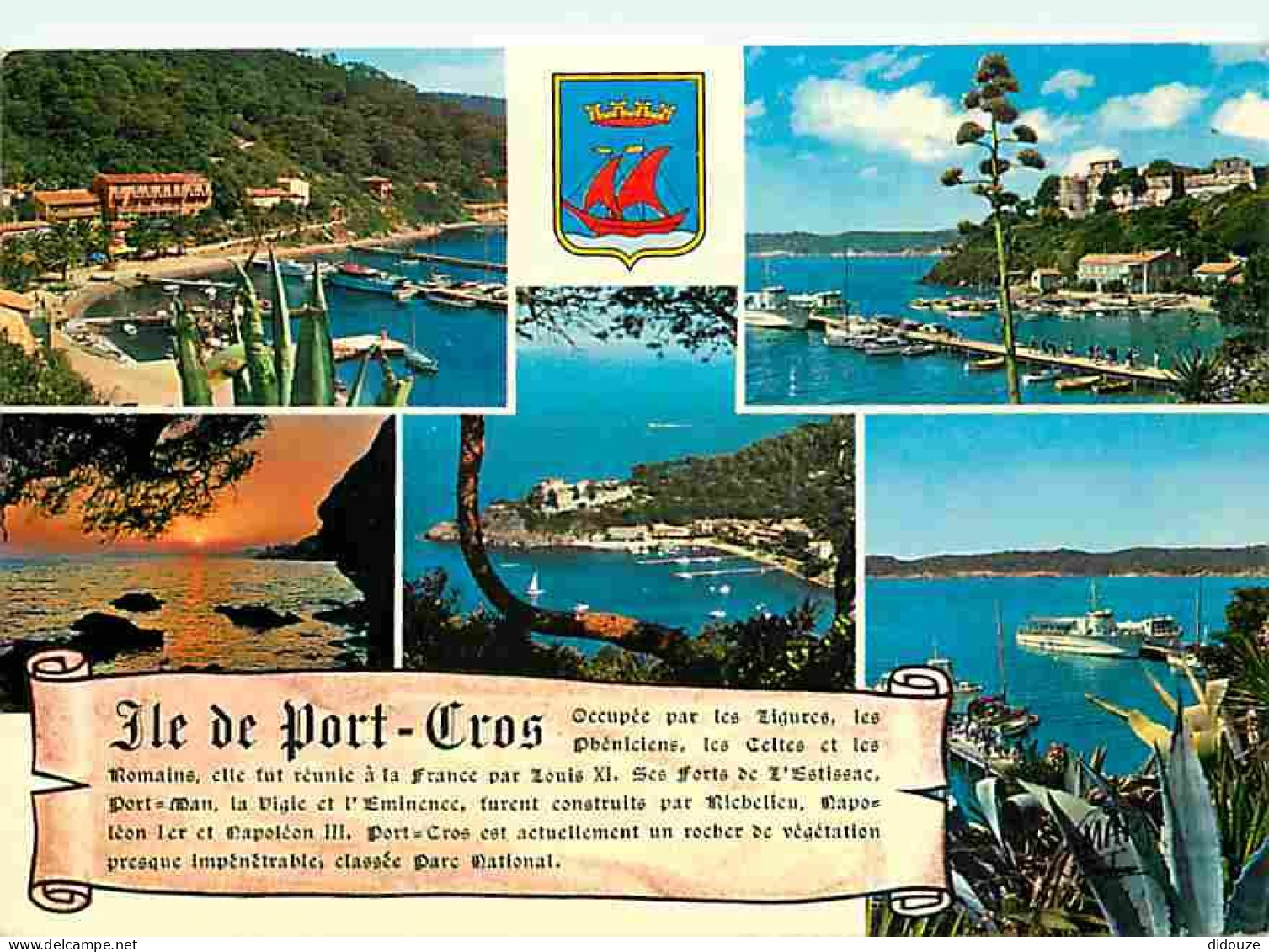 83 - Ile De Port Cros - Multivues - CPM - Voir Scans Recto-Verso - Autres & Non Classés