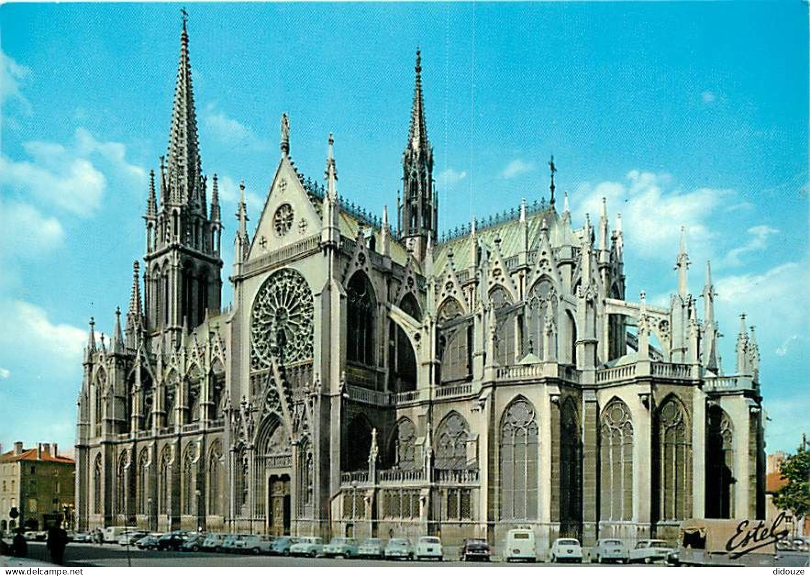54 - Nancy - L'Eglise Saint-Epvre - Automobiles - Carte Neuve - CPM - Voir Scans Recto-Verso - Nancy