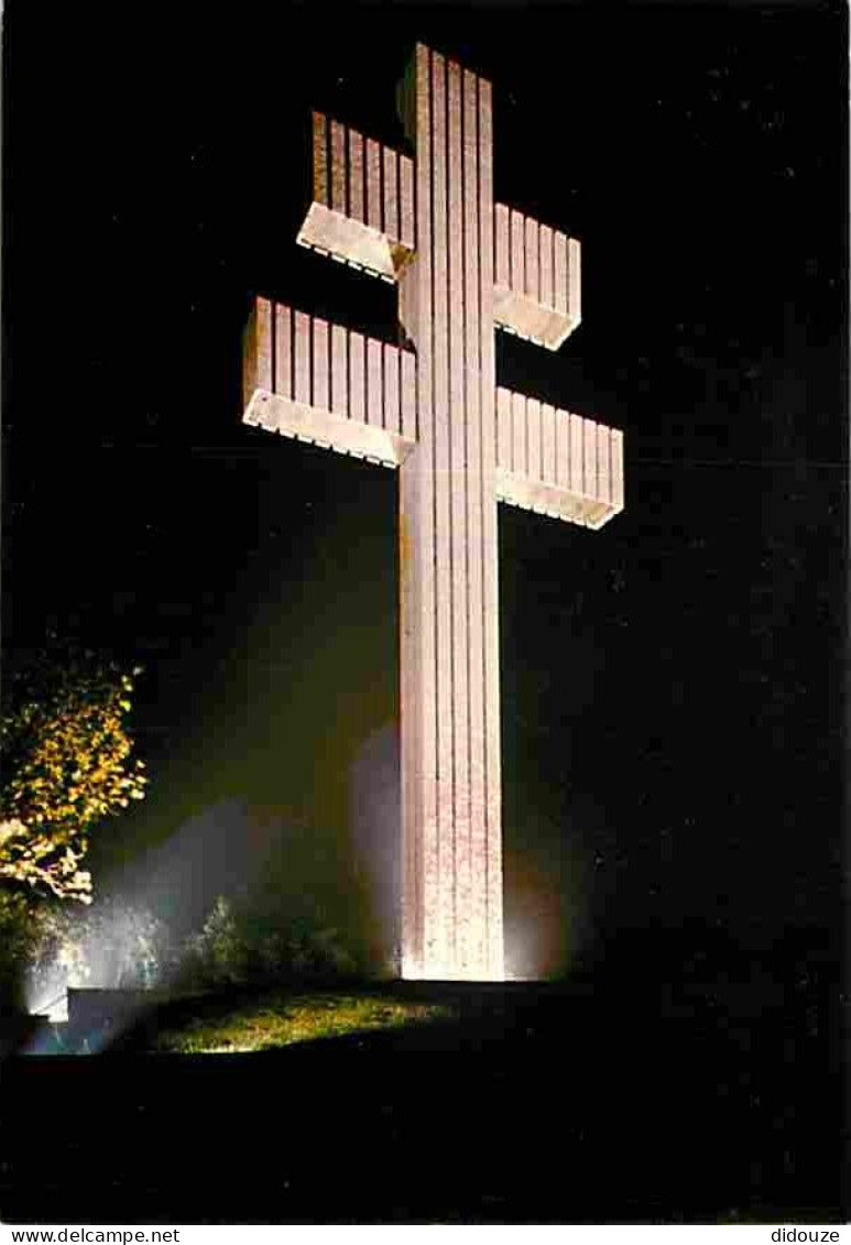 52 - Colombey Les Deux Eglises - Mémorial Du Général De Gaulle - Croix De Lorraine - Vue De Nuit - Carte Neuve - CPM - V - Colombey Les Deux Eglises