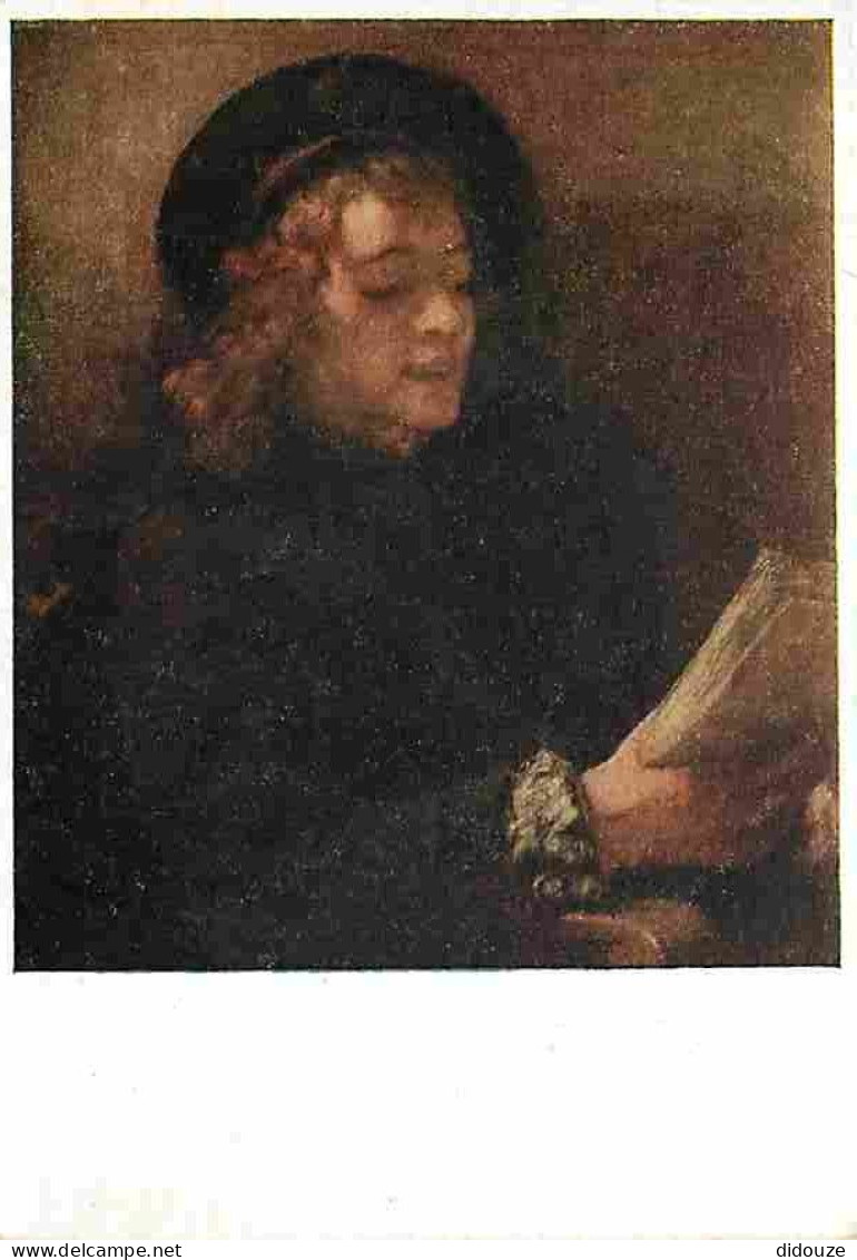 Art - Peinture - Rembrandt Harmensz Van Rijn - The Artist's Son Titus - Carte Neuve - CPM - Voir Scans Recto-Verso - Peintures & Tableaux