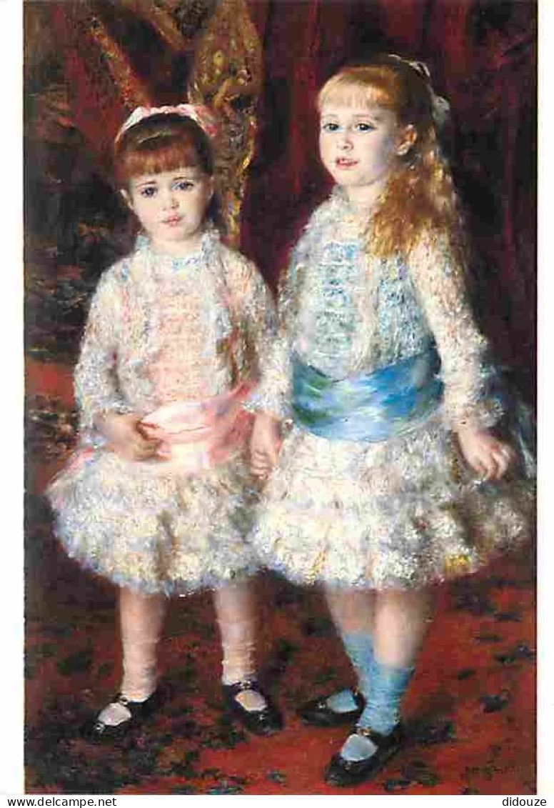 Art - Peinture - Pierre Auguste Renoir - Rose Et Bleue - Carte Neuve - CPM - Voir Scans Recto-Verso - Peintures & Tableaux