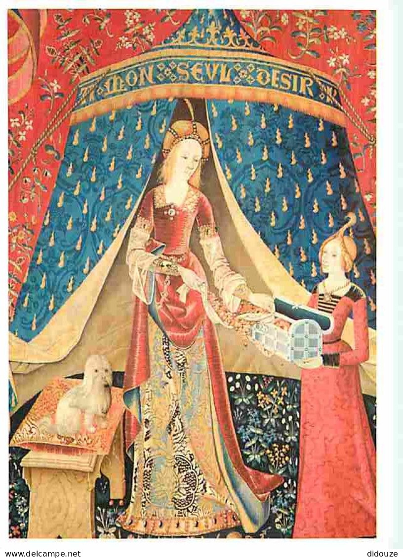 Art - Tapisserie - La Dame à La Licorne - A Mon Seul Désir - Détail - CPM - Voir Scans Recto-Verso - Sonstige & Ohne Zuordnung