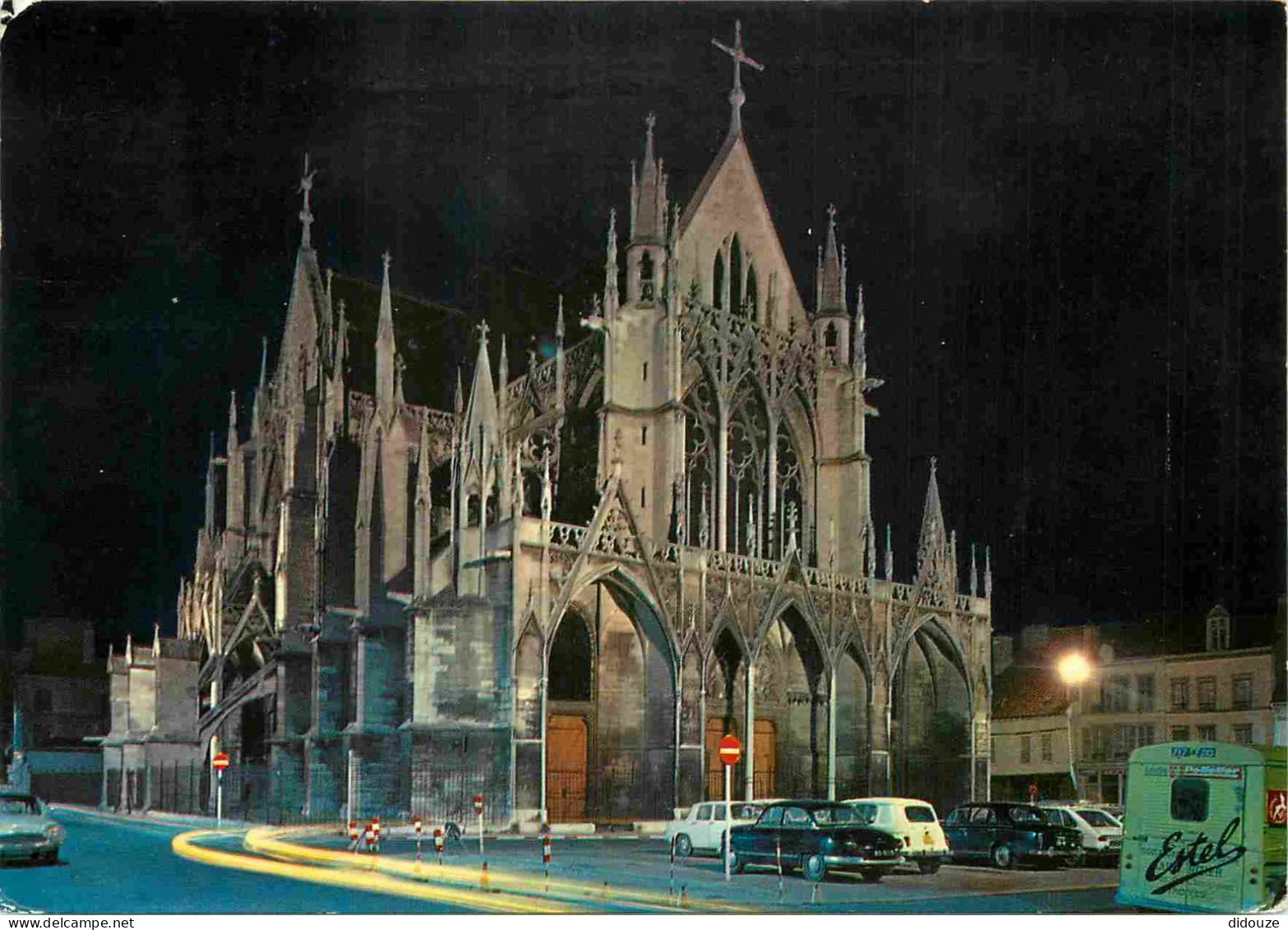 10 - Troyes - Eglise Saint-Urbain - Vue De Nuit - Automobiles - CPM - Voir Scans Recto-Verso - Troyes