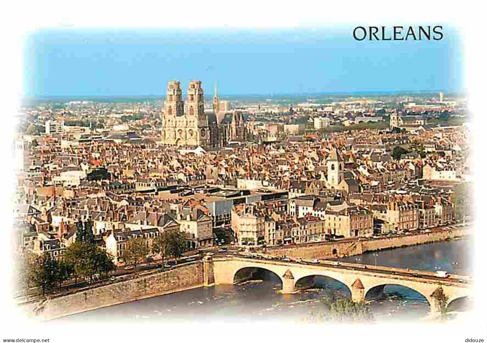 45 - Orléans - Vue Générale Aérienne - Le Pont Royal Sur La Loire - La Cathédrale Sainte Croix - CPM - Voir Scans Recto- - Orleans