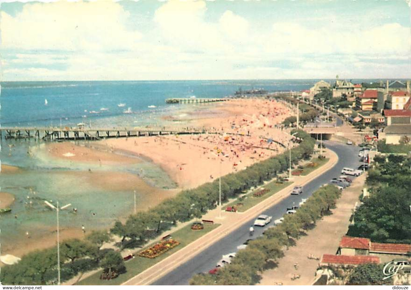 33 - Arcachon - Vue Générale De La Plage - Automobiles - Carte Neuve - CPM - Voir Scans Recto-Verso - Arcachon