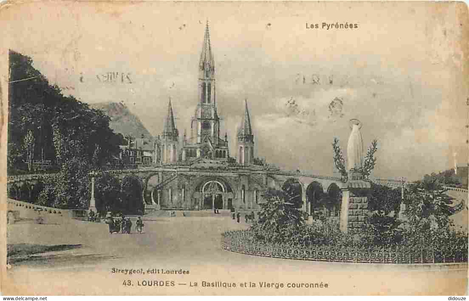 65 - Lourdes - Ville Connue Pour Son Pèlerinage Chrétien - CPA - Voir Scans Recto-Verso - Lourdes