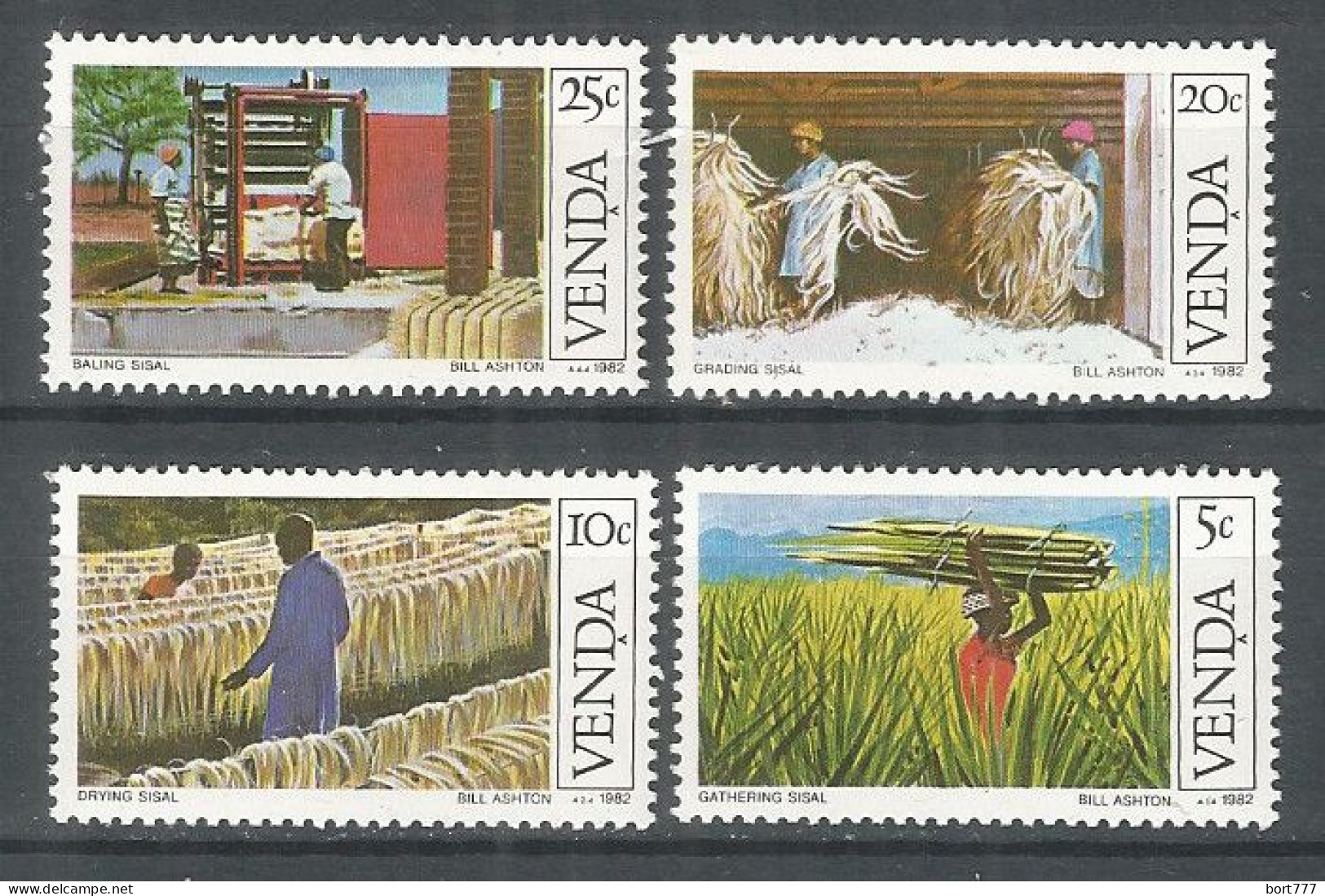 Venda South Africa 1982 Mint Stamps MNH(**) Set  - Venda