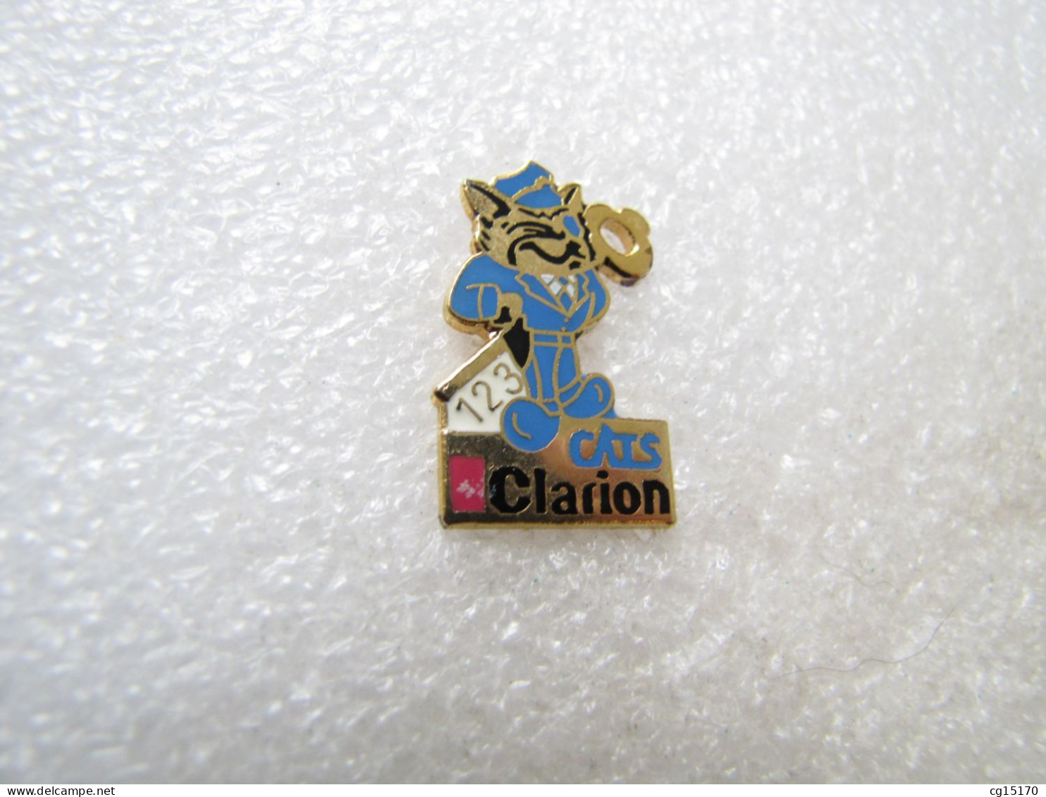 PIN'S    CLARION   CATS       Email Grand Feu - Autres & Non Classés