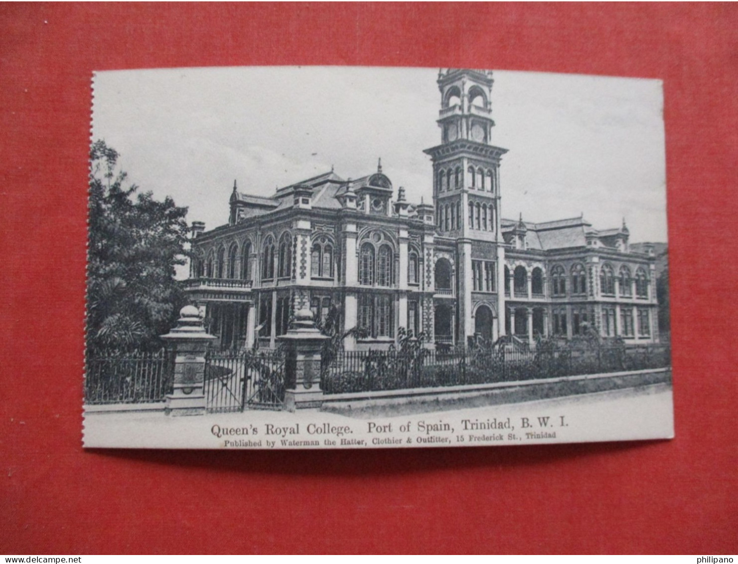 Queens Royal College.  Port Of Spain.  Trinidad   Ref 6411 - Trinidad