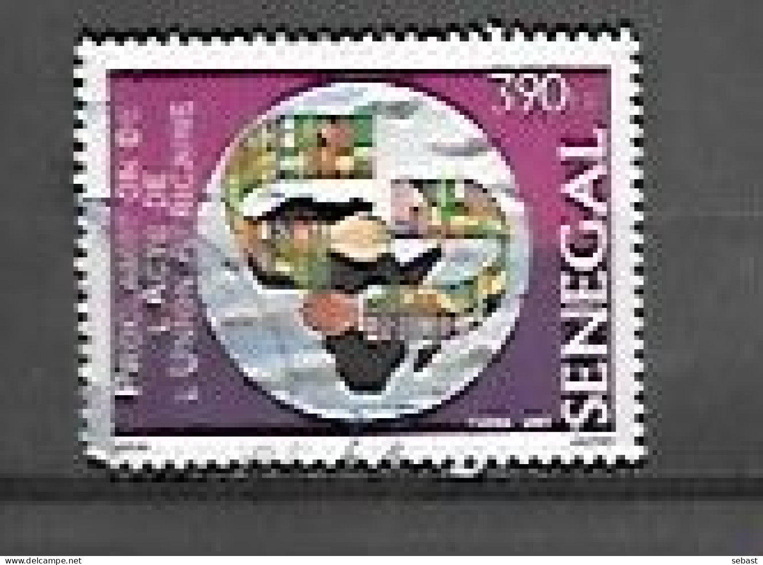 TIMBRE OBLITERE DU SENEGAL DE 2002 N° MICHEL 1981 - Sénégal (1960-...)