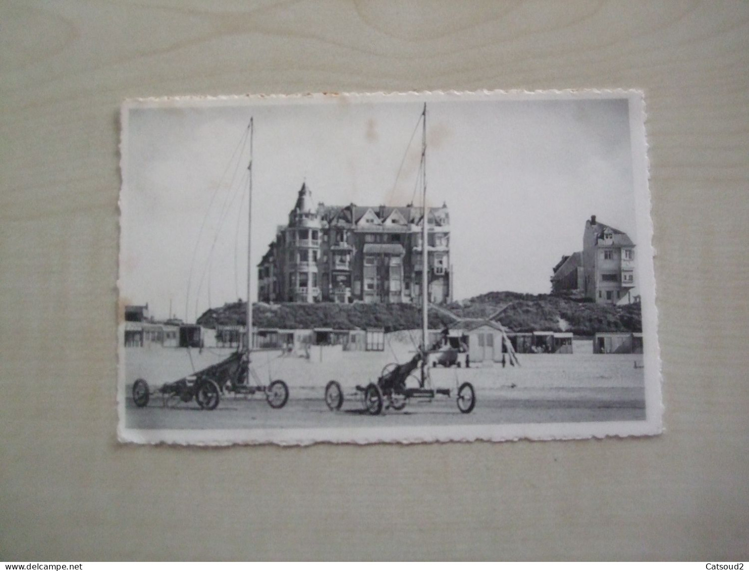 Carte Postale Ancienne LA PANNE Villa Au Mont Blanc - De Panne