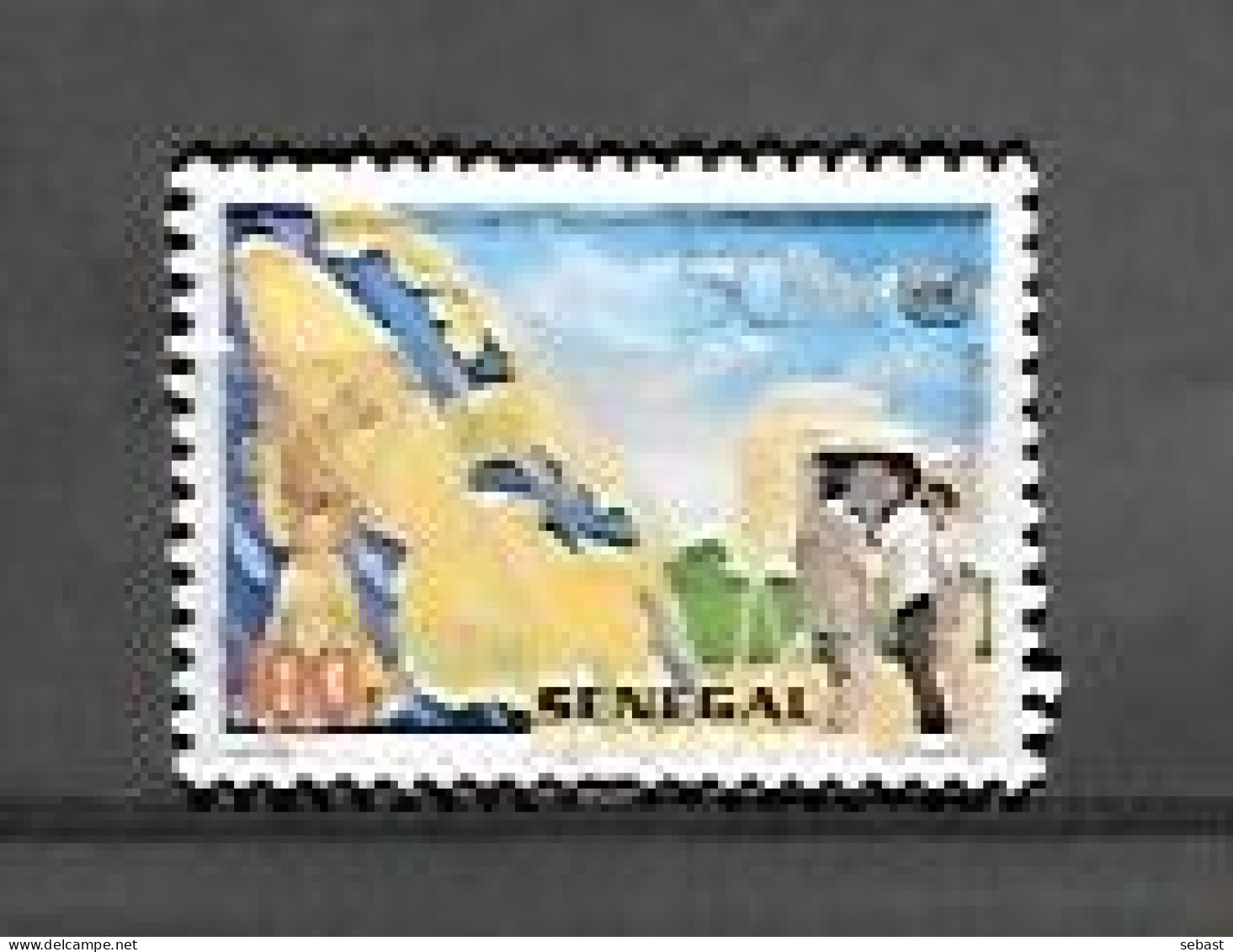 TIMBRE OBLITERE DU SENEGAL DE 2001 N° MICHEL 1932 - Sénégal (1960-...)