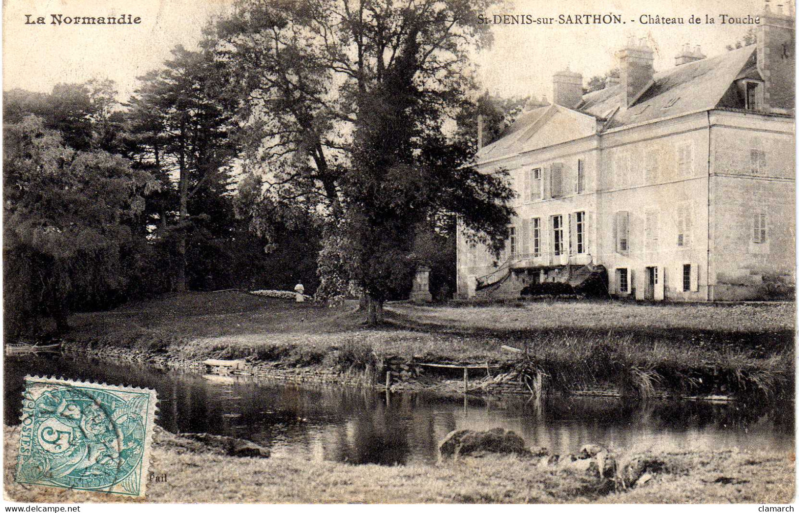 ORNE-Saint Denis Sur Sarton-Château De La Touche - - Autres & Non Classés