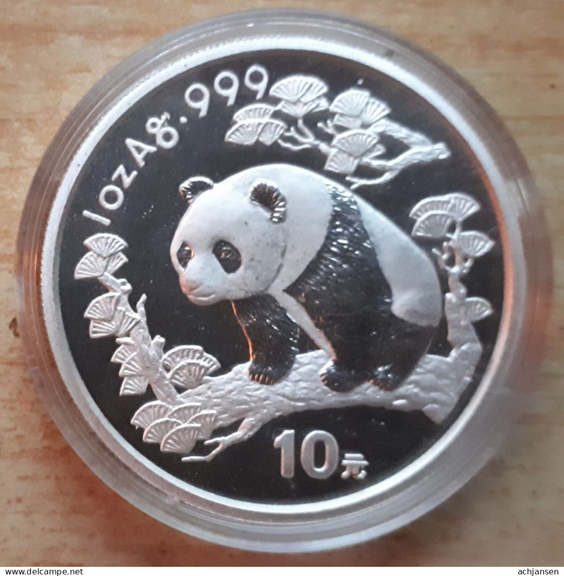 China, Panda 1997 - 1 Oz. Pure Silver - Chine