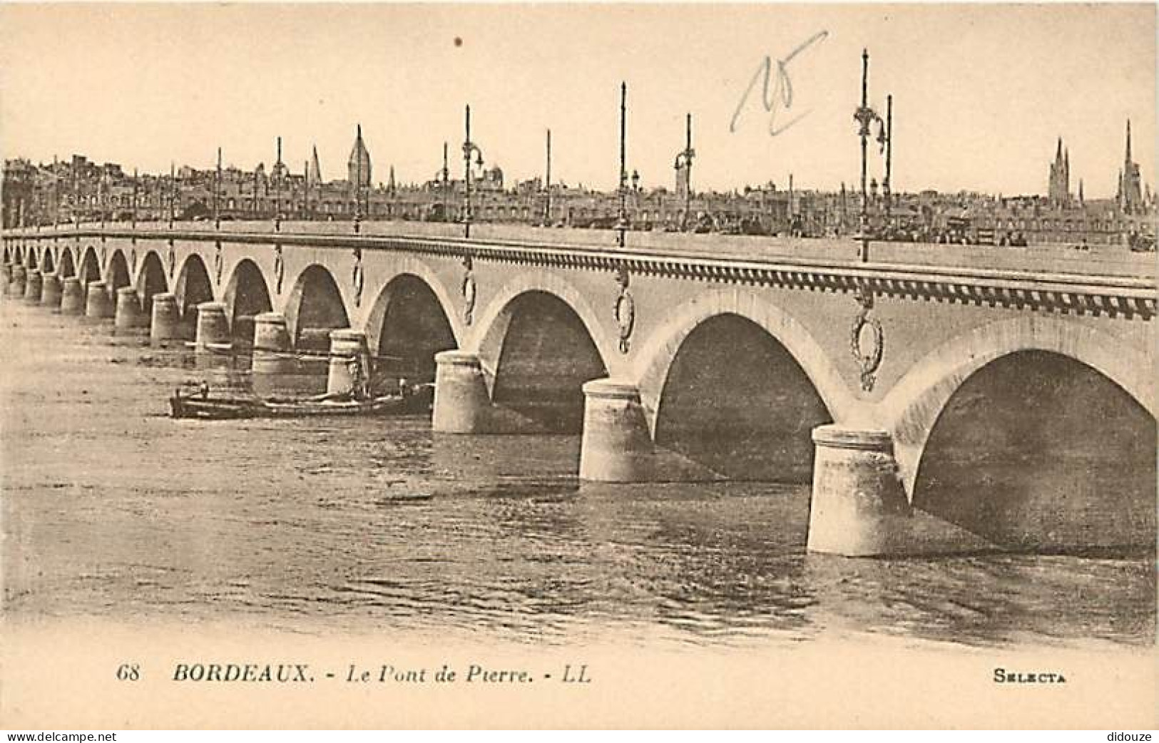 33 - Bordeaux - Le Pont De Pierre - Carte Neuve - CPA - Voir Scans Recto-Verso - Bordeaux
