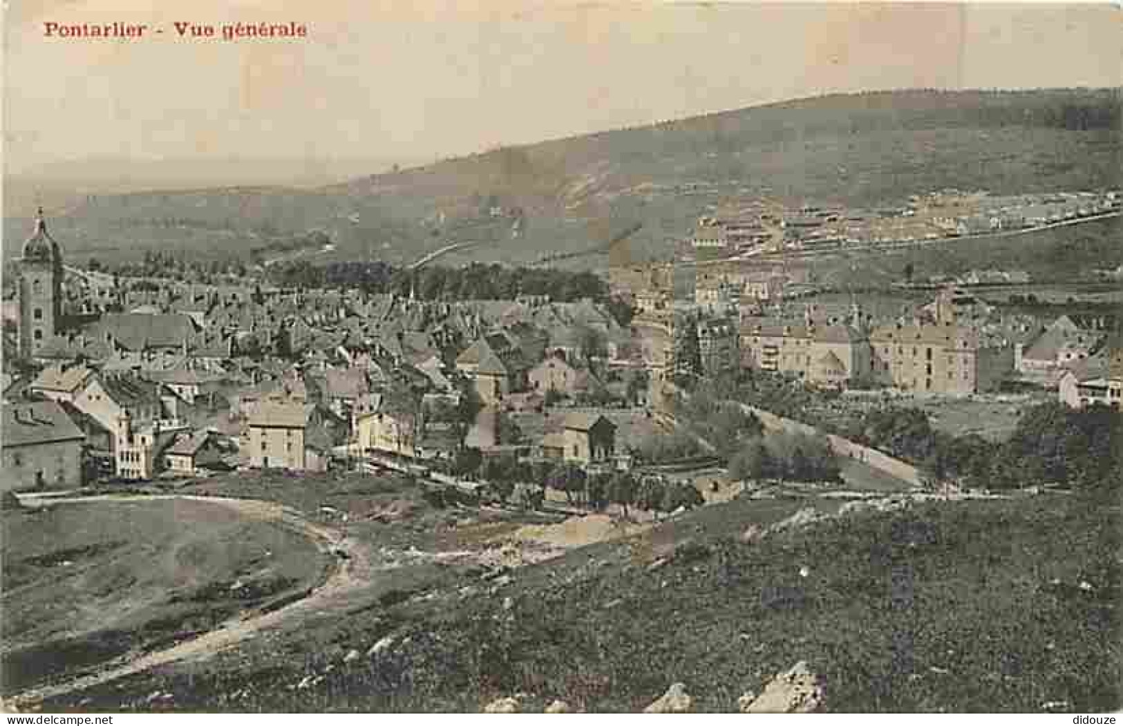 25 - Pontarlier - Vue Générale - CPA - Voir Scans Recto-Verso - Pontarlier