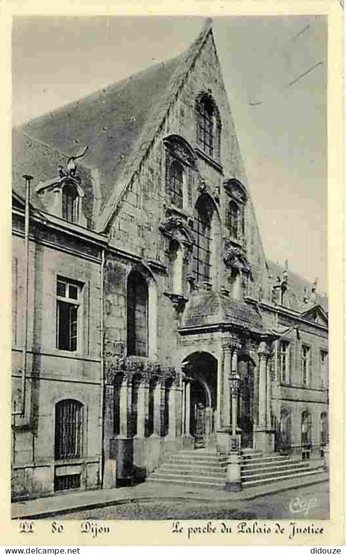 21 - Dijon - Le Porche Du Palais De Justice - Correspondance - Voyagée En 1940 - CPA - Voir Scans Recto-Verso - Dijon