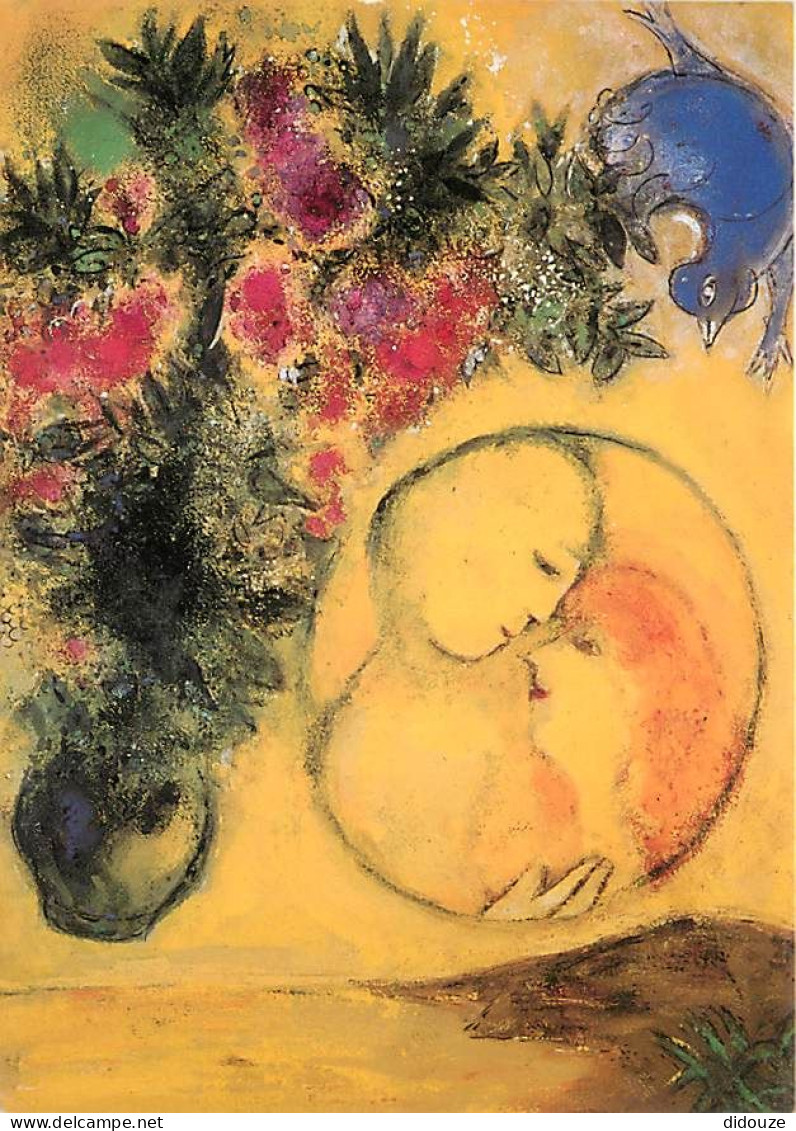 Art - Peinture - Marc Chagall - Soleil Et Mimosas - CPM - Carte Neuve - Voir Scans Recto-Verso - Schilderijen