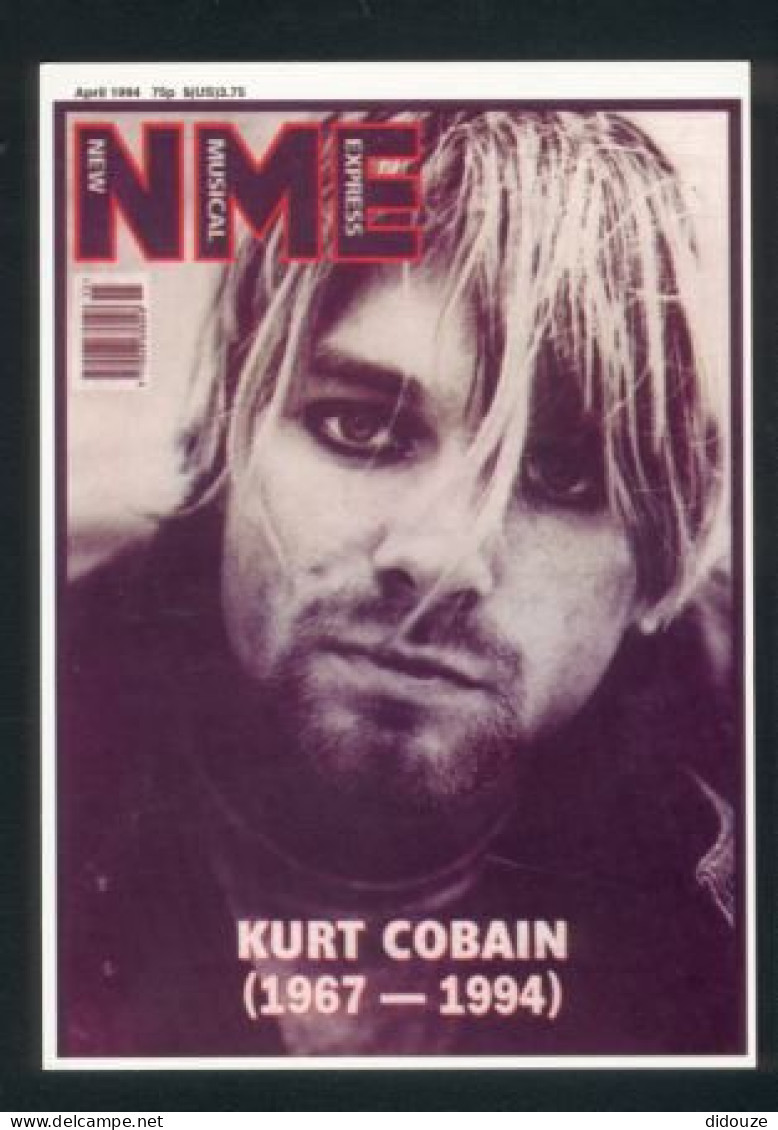 Musique - Nirvana - Kurt Cobain - Carte Vierge - Musique Et Musiciens