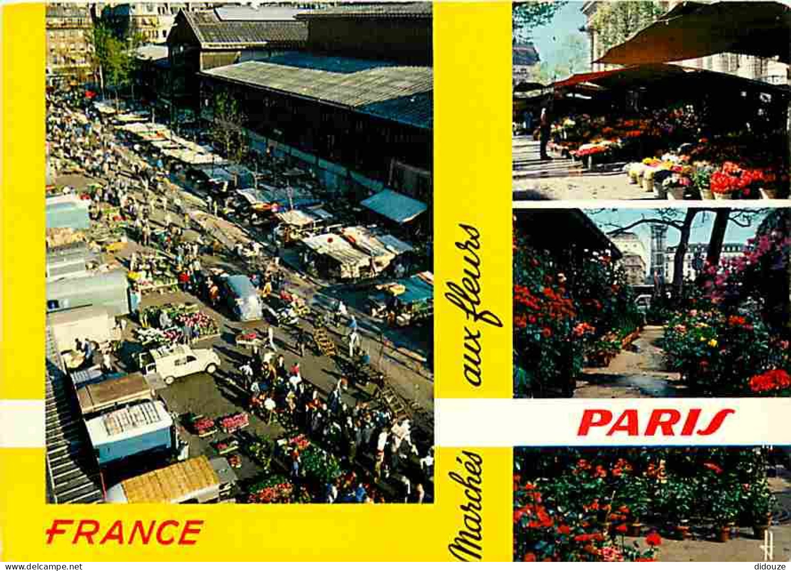 Marchés - Paris - Marchés Aux Fleurs - CPM - Voir Scans Recto-Verso - Markets