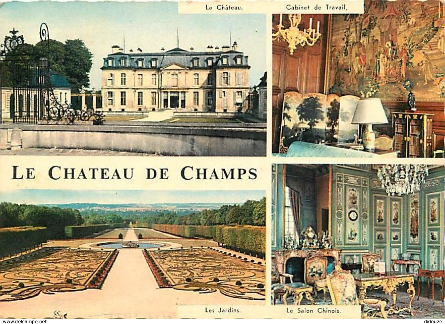 77 - Champs Sur Marne - Le Château - Multivues - Carte Neuve - CPM - Voir Scans Recto-Verso - Altri & Non Classificati