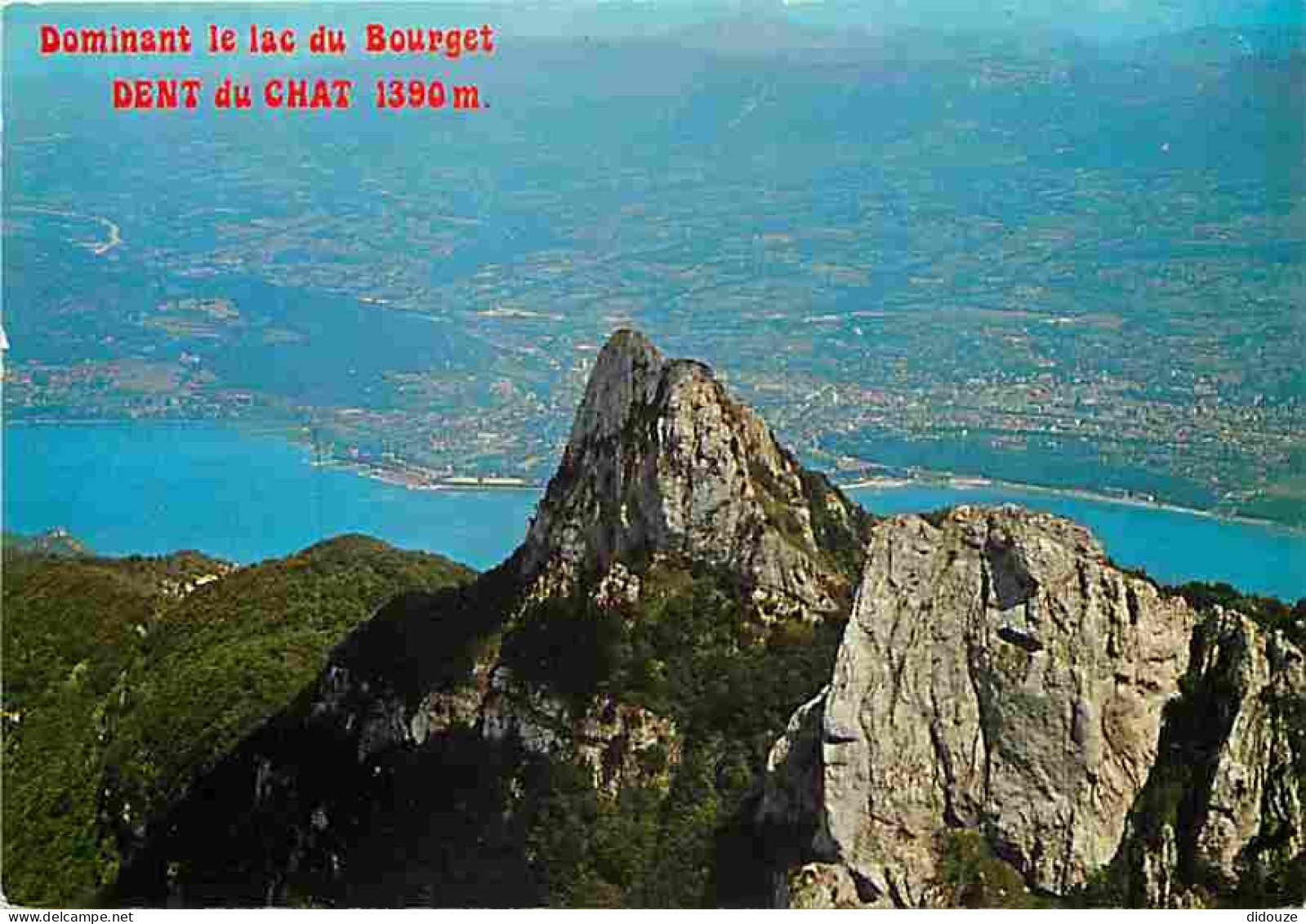 73 - Savoie - Dent Du Chat Dominant Le Lac Du Bourget - CPM - Voir Scans Recto-Verso - Other & Unclassified