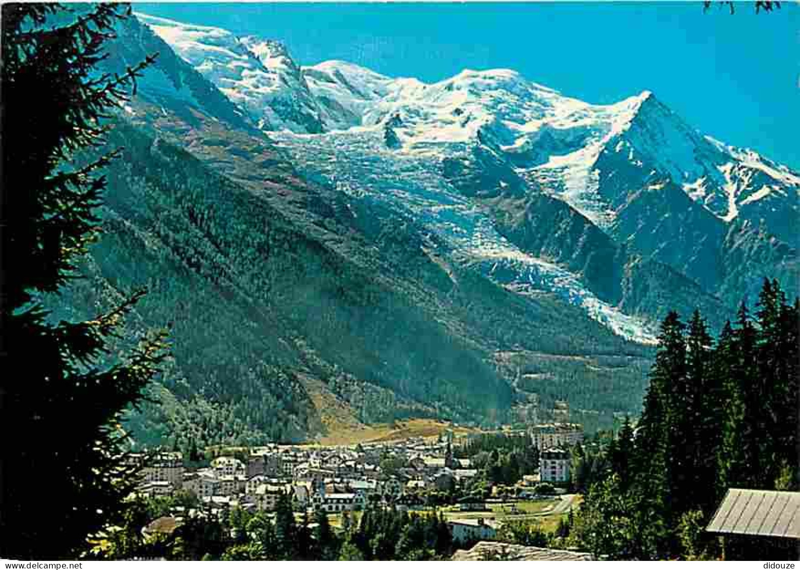 74 - Chamonix - Mont-Blanc - Vue Générale - La Chaine Du Mont-Blanc - CPM - Voir Scans Recto-Verso - Chamonix-Mont-Blanc