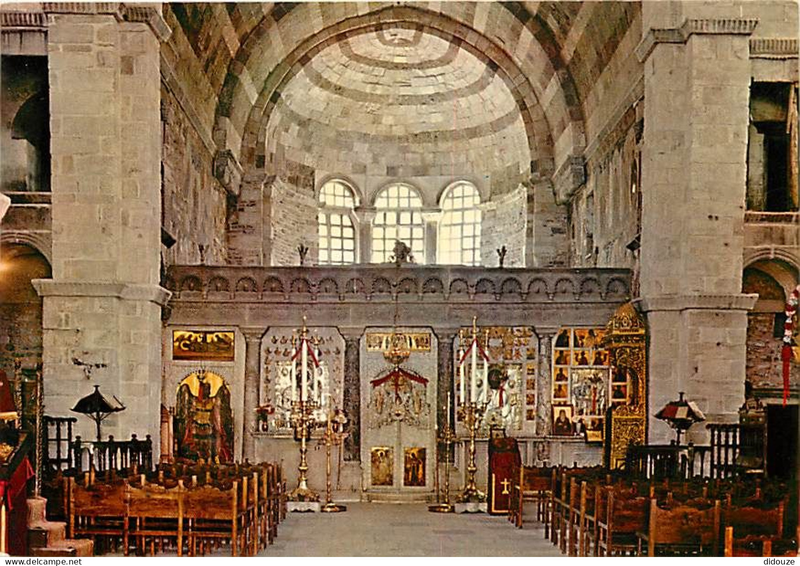 Grèce - Paros - L'intérieur De L'église Ekatontapyliani - Carte Neuve - CPM - Voir Scans Recto-Verso - Grèce