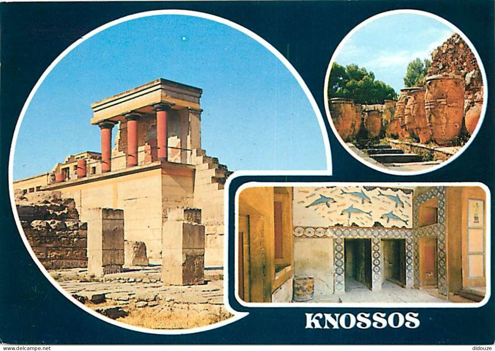 Grèce - Crète - Kríti - Cnossos - Multivues - Carte Neuve - CPM - Voir Scans Recto-Verso - Grèce