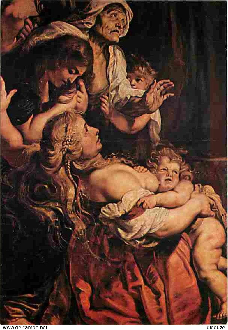 Art - Peinture - Pierre Paul Rubens - L'erection De La Croix - Antwerpen - O L Vrouwekathedraal - Carte Neuve - CPM - Vo - Schilderijen
