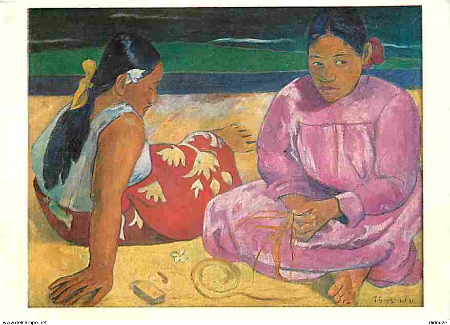 Art - Peinture - Paul Gauguin - Femmes De Tahiti - CPM - Voir Scans Recto-Verso - Malerei & Gemälde