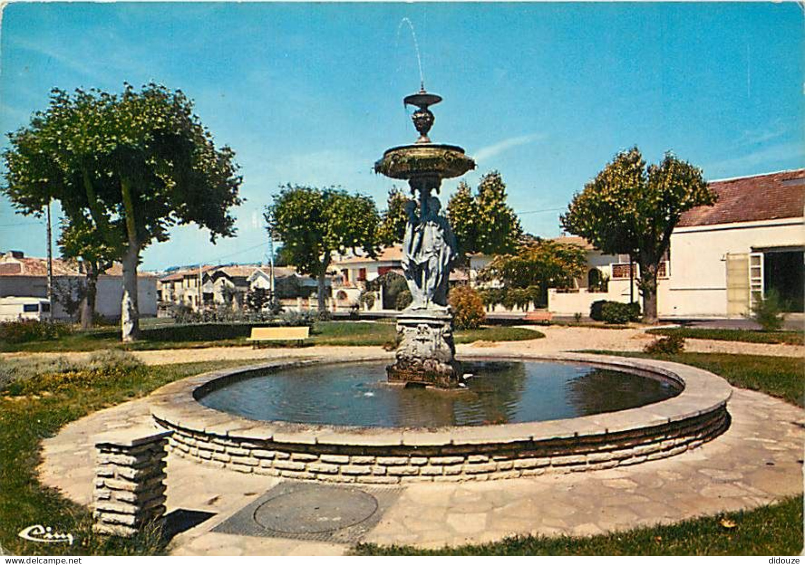 47 - Aiguillon - Le Jardin Public - Fontaine - CPM - Voir Scans Recto-Verso - Other & Unclassified