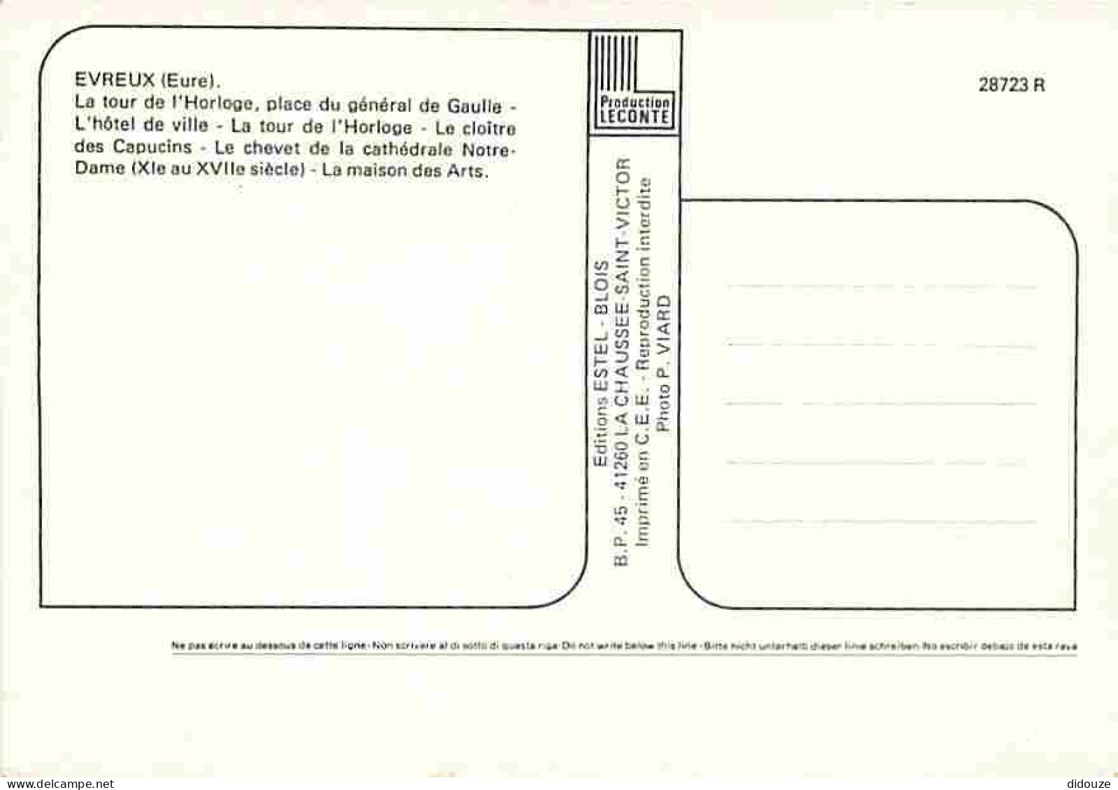 27 - Evreux - Multivues - Fleurs - Blasons - Carte Neuve - CPM - Voir Scans Recto-Verso - Evreux