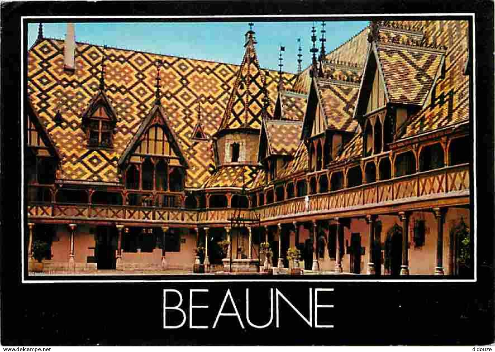 21 - Beaune - L'Hotel Dieu - La Cour D'honneur - Flamme Postale - CPM - Voir Scans Recto-Verso - Beaune